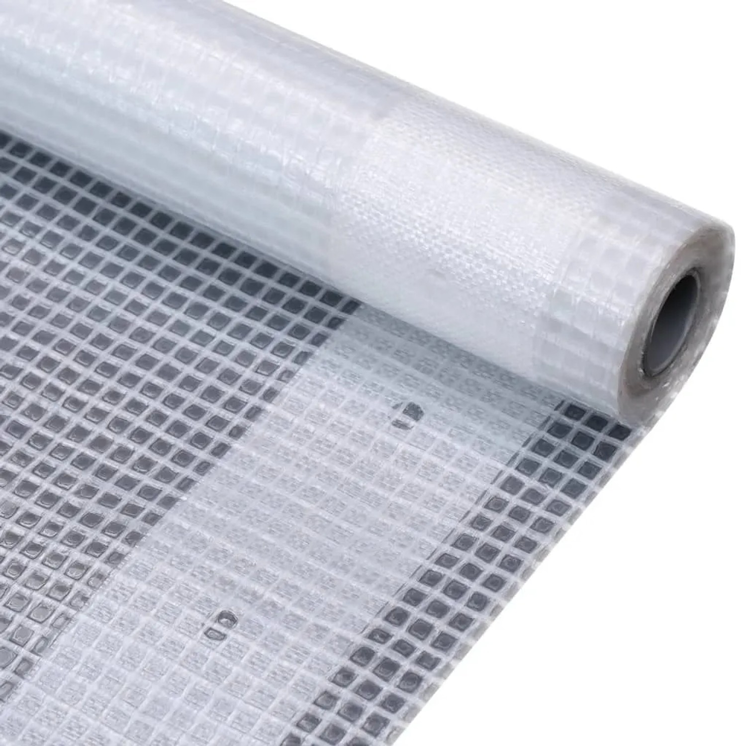 vidaXL Gitter-Abdeckplanen 2 Stk 260 g/m² 2x3 m Weiß 3082811