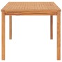 vidaXL Gartentisch aus Teakholz, 180x90 cm, ideal für Garten und Terrasse.