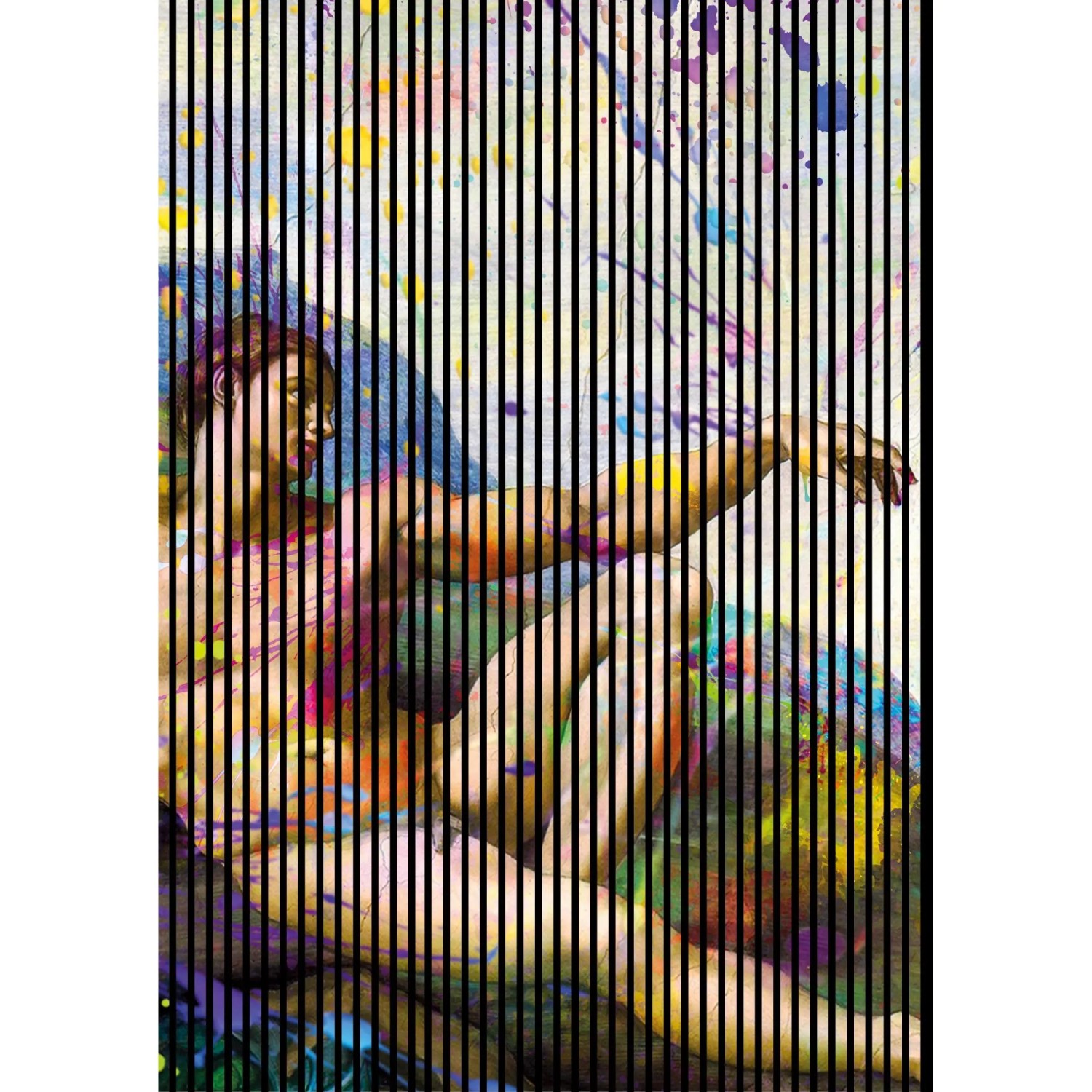 FN Acustico Akustikplatte Michelangelo 2 PET u. MDF Foliert 1693 x 19 x 2400 mm