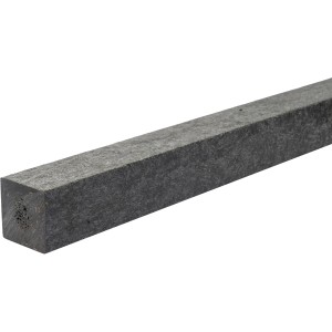 Graues Elephant UK-Profil REC IT! aus recyceltem Kunststoff, 240 cm lang, für Terrassendielen.