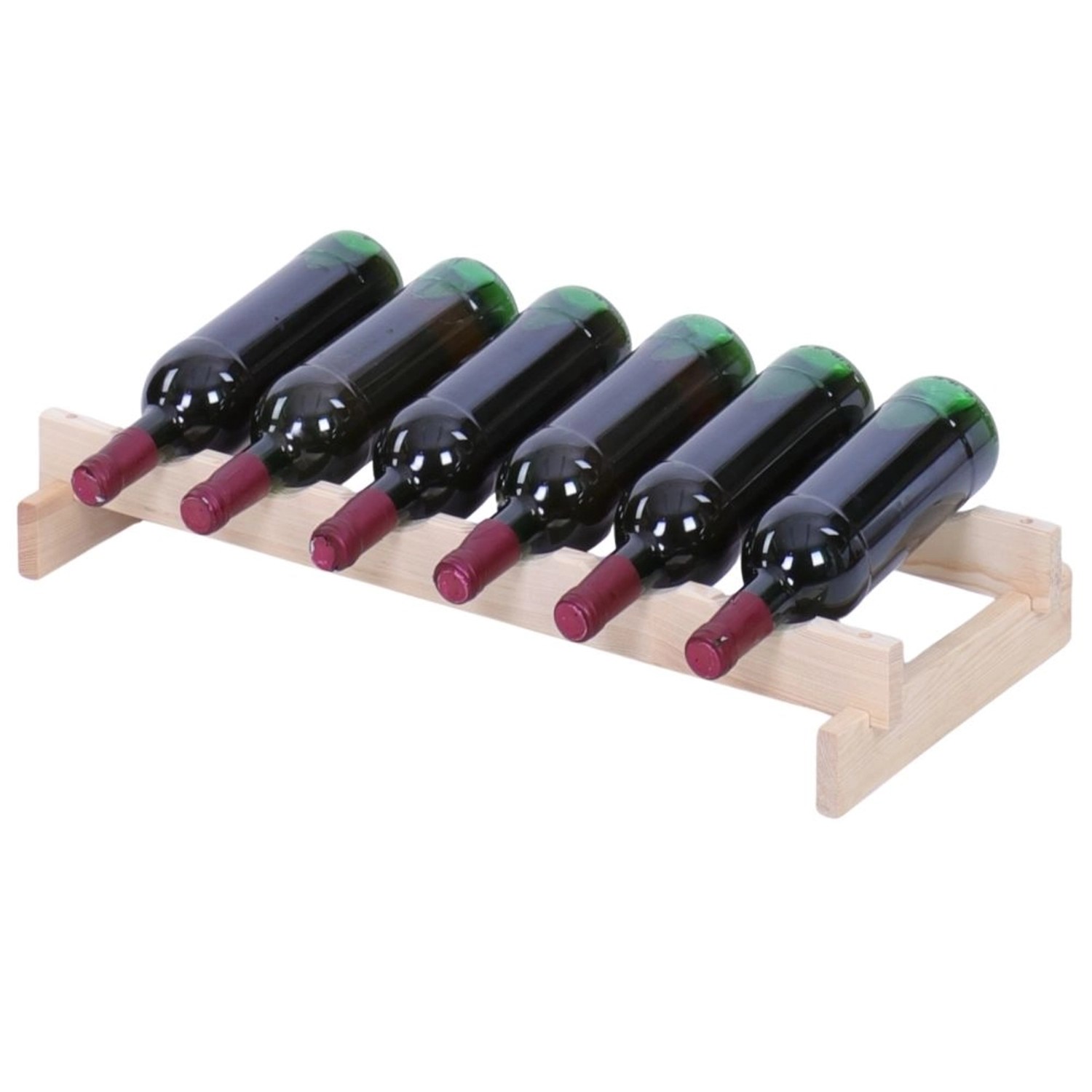 PROREGAL Weinregal VINOTECA FLEX PRO HxBxT 9x65x28cm 6 Flaschen Auf 1 Ebene günstig online kaufen