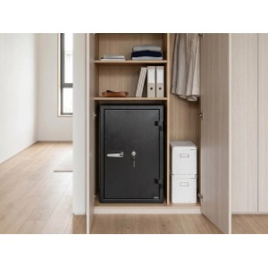 Vente-unique Schmuckaufbewahrung Mirilo Schwarz 48 cm