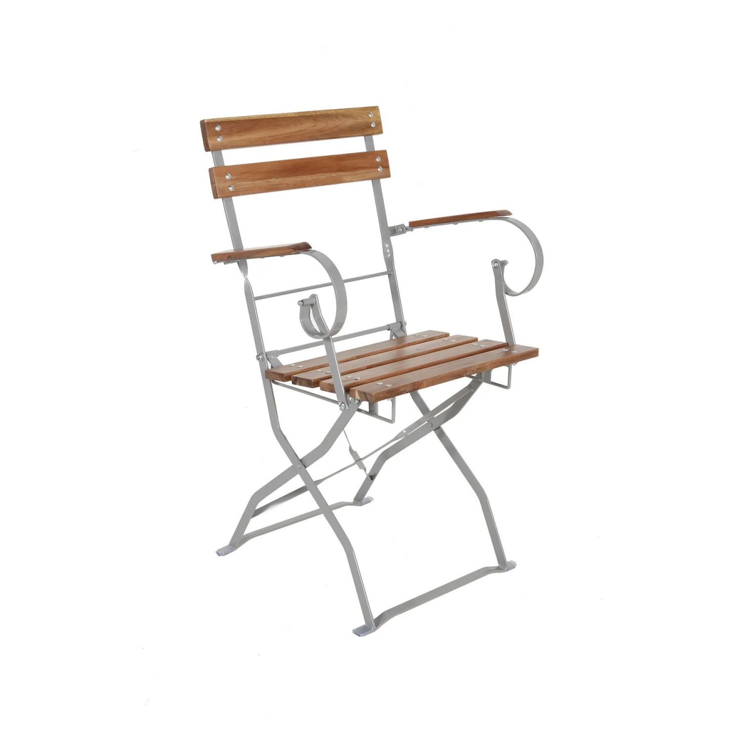 Lex Gartensessel Armlehne Biergartensessel Gartenstuhl Akazienholz Klappbar Balkon