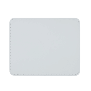 Hama Mauspad Lederoptik 23 cm x 23,5 cm Weiß