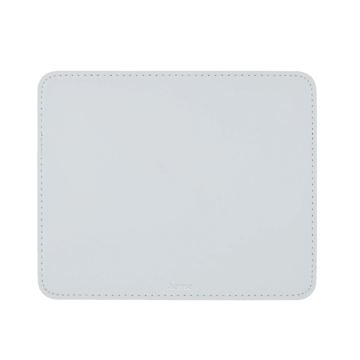 Hama Mauspad Lederoptik 23 cm x 23,5 cm Weiß