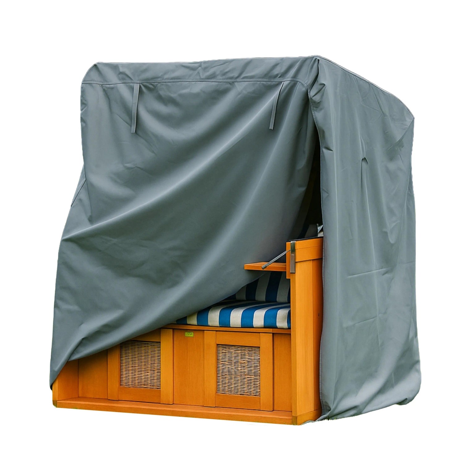 Intergarden Strandkorbhülle 125 cm Oxford 600D Wasserdicht & Winterfest