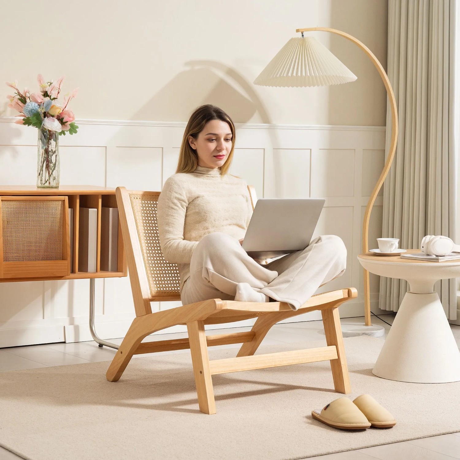 HOMCOM Relaxsessel ohne Armlehne für Wohnzimmer Schlafzimmer kaufen bei OBI
