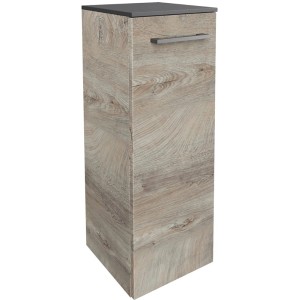 Fackelmann Bad-Hängeschrank OXFORD in Eiche Natur, 30,2 cm breit.