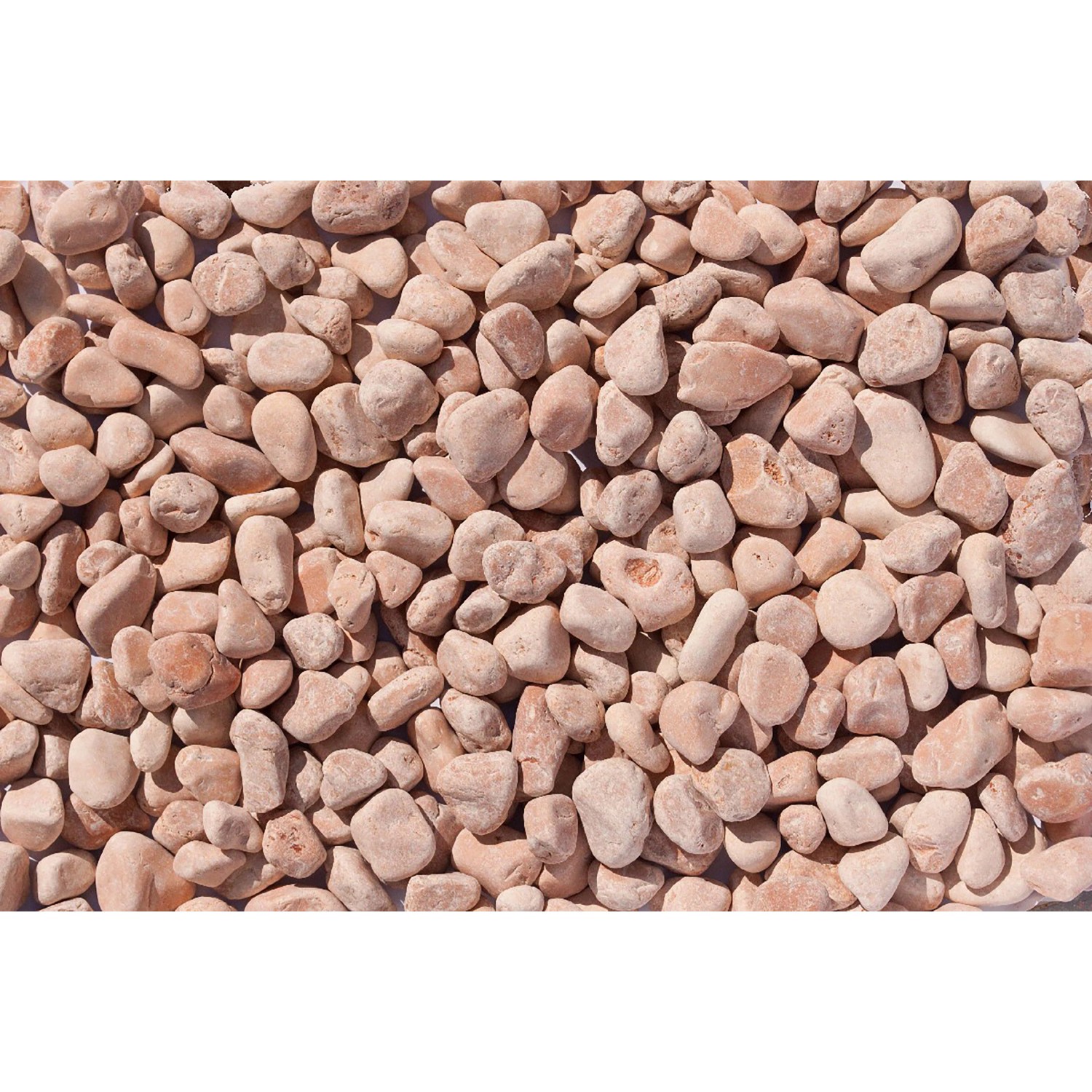 Marmorzierkiesel Verona-Rot 15 - 25 mm 25 kg PE-Sack