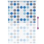 vidaXL Duschrollo 160x240 cm Kreismuster 142857_5