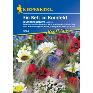 Ein Bett im Kornfeld Blumenmischung: Romantische Wildblumen für Bauerngarten & Beet.