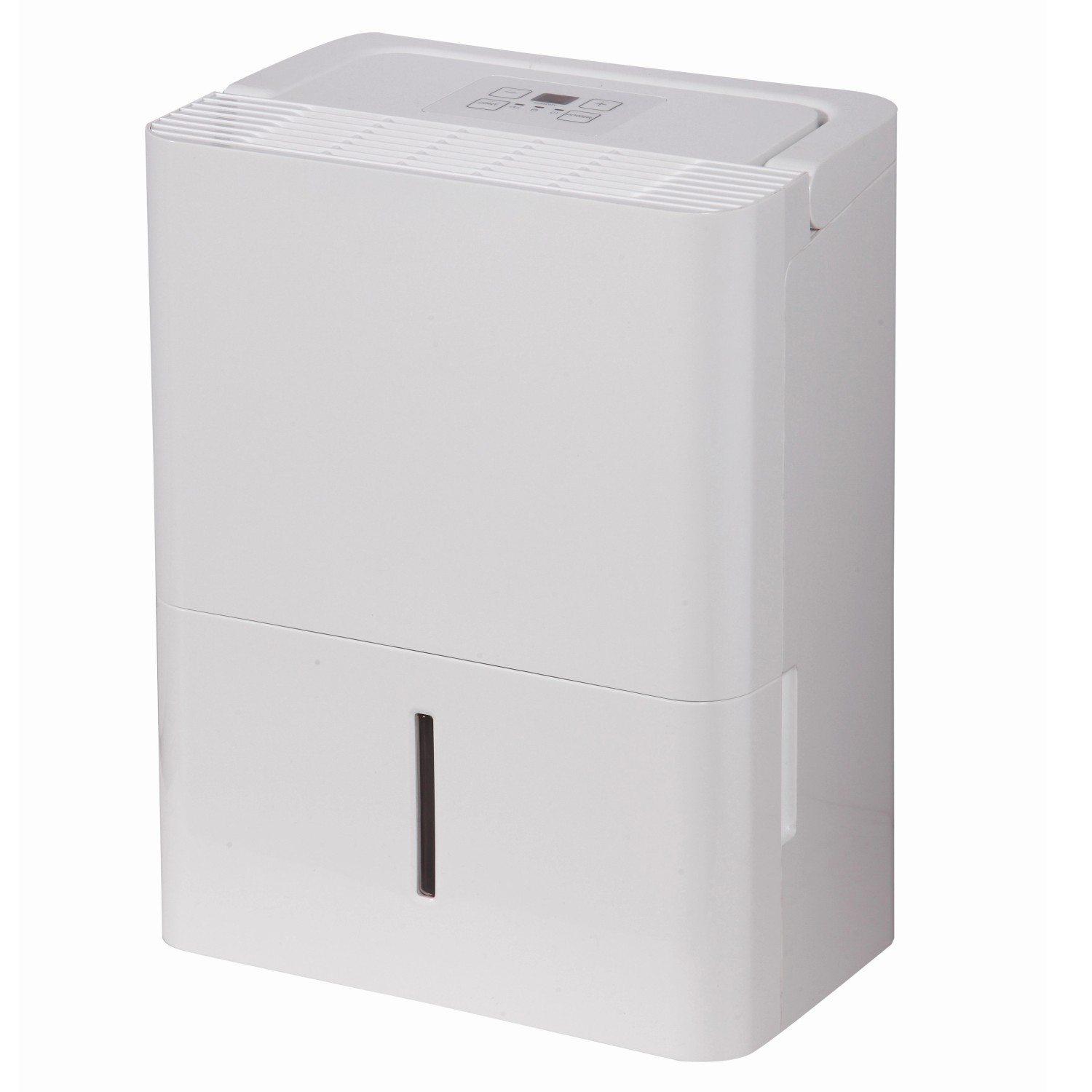 Comfee Luftentfeuchter MDDN-10DEN7, weiß, mit LED-Display und 2,1 l Tank.