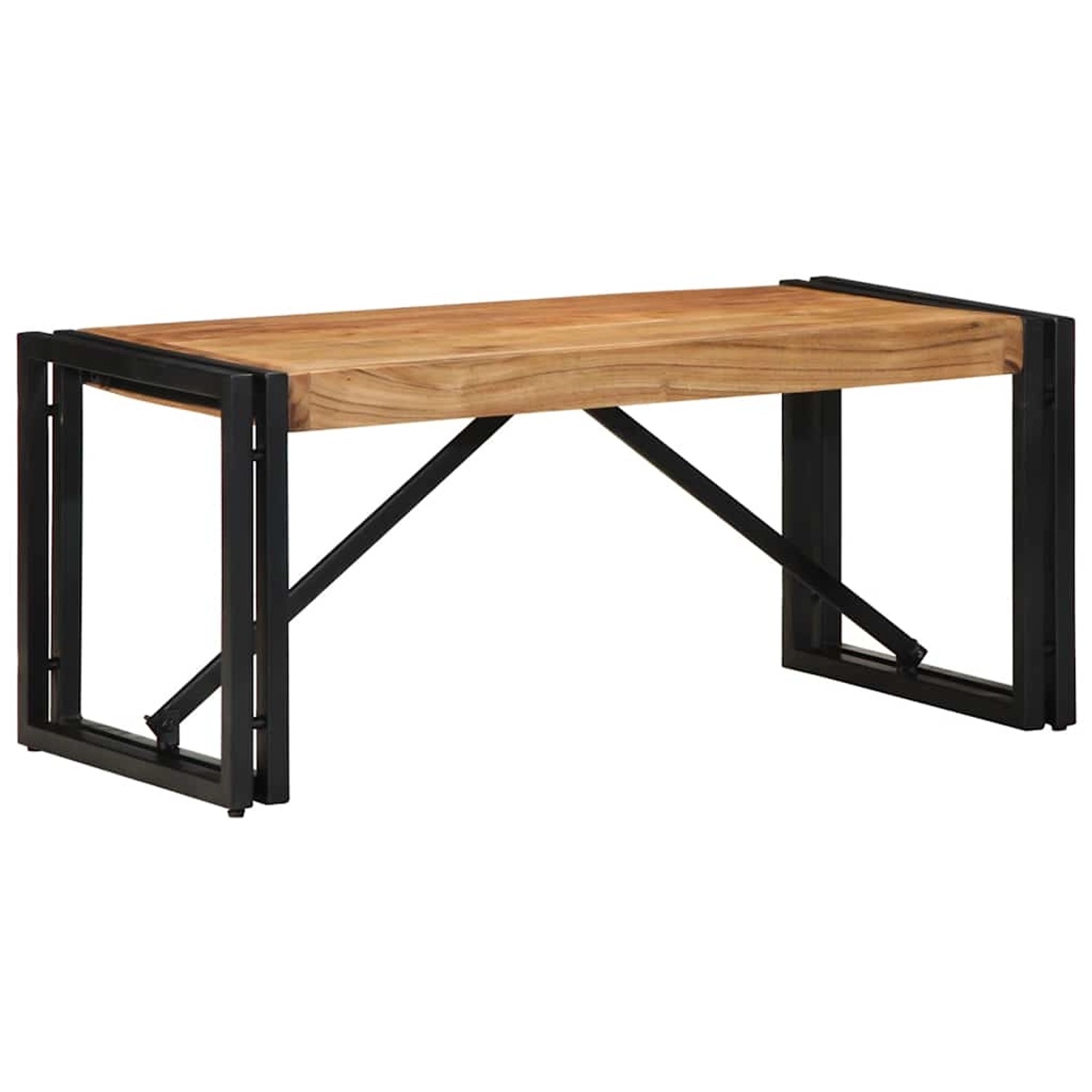 vidaXL Couchtisch 80x40x35 cm Massivholz Akazie 4016678 günstig online kaufen