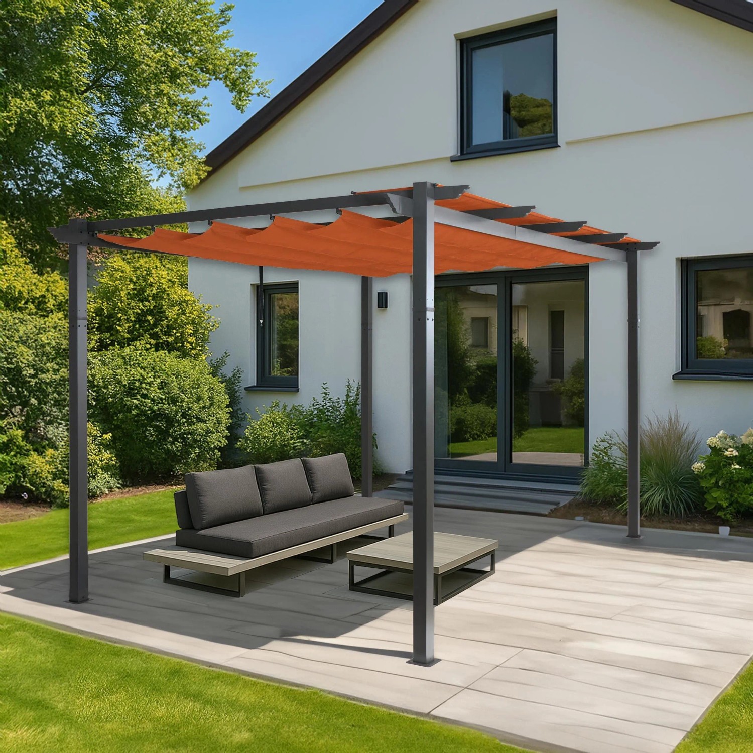 MCW Pergola N93 Terrakotta 3x4m