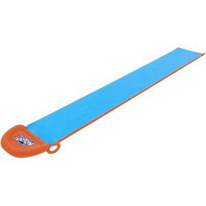 Bestway H2OGO! Wasserrutsche, 488 cm lang, blau/orange, für sommerlichen Wasserspaß im Garten.