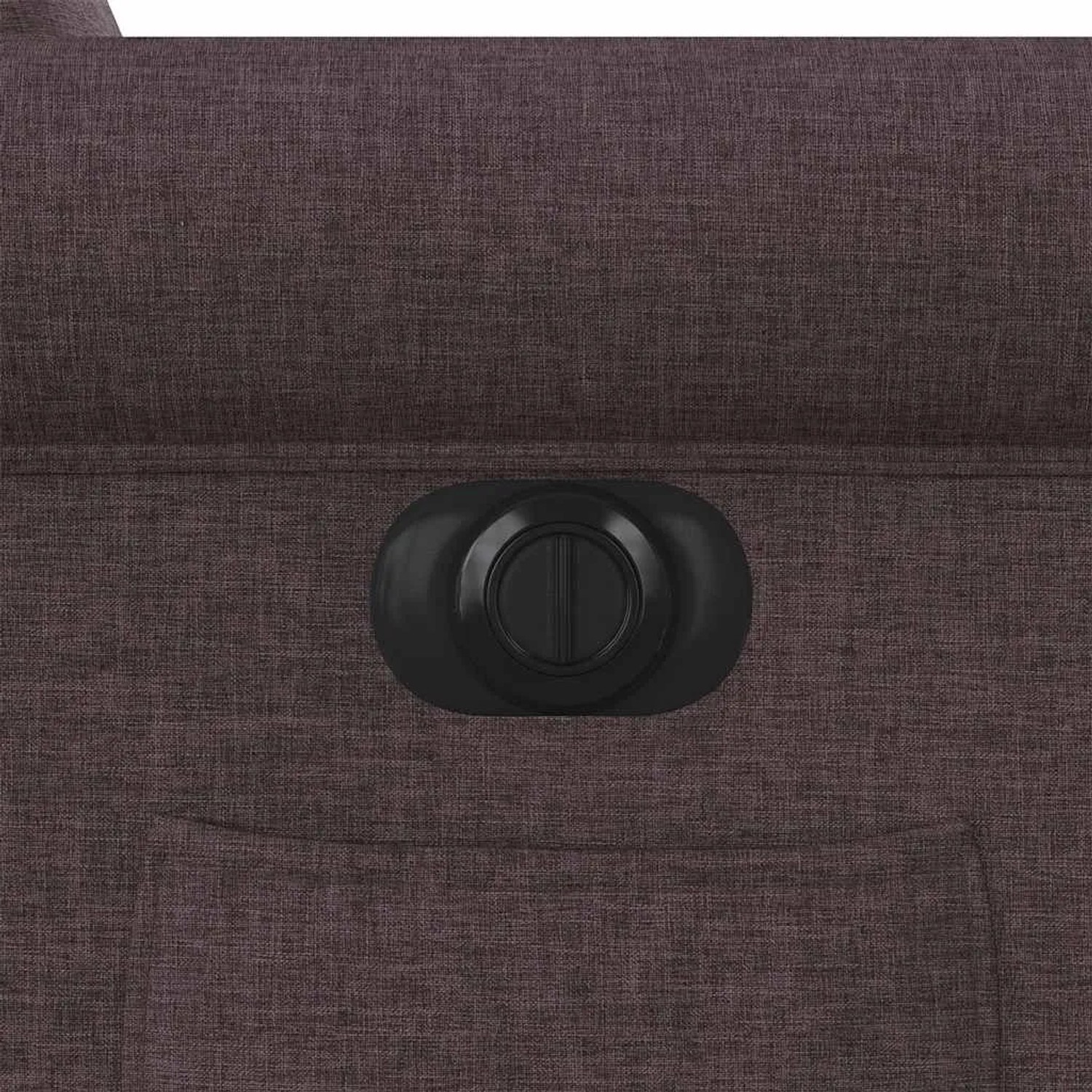 vidaXL Relaxsessel mit Aufstehhilfe Elektrisch Dunkelbraun Stoff 3303399_13
