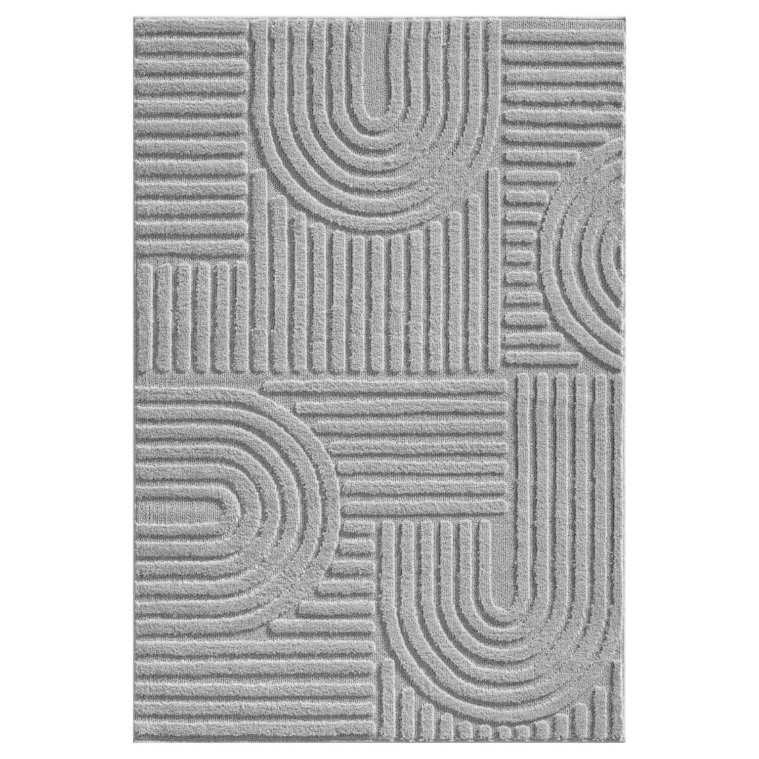 Ayyildiz Kurzflorteppich Art 1121 Silber 200 cm x 290 cm