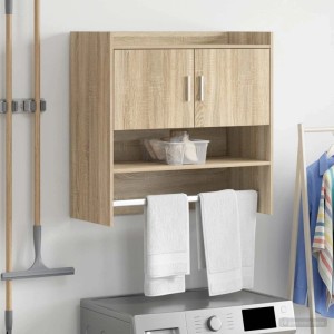 vidaXL Wandregal Wandhalterung Sonoma-Eiche 80 x 36 x 80 cm 8011381