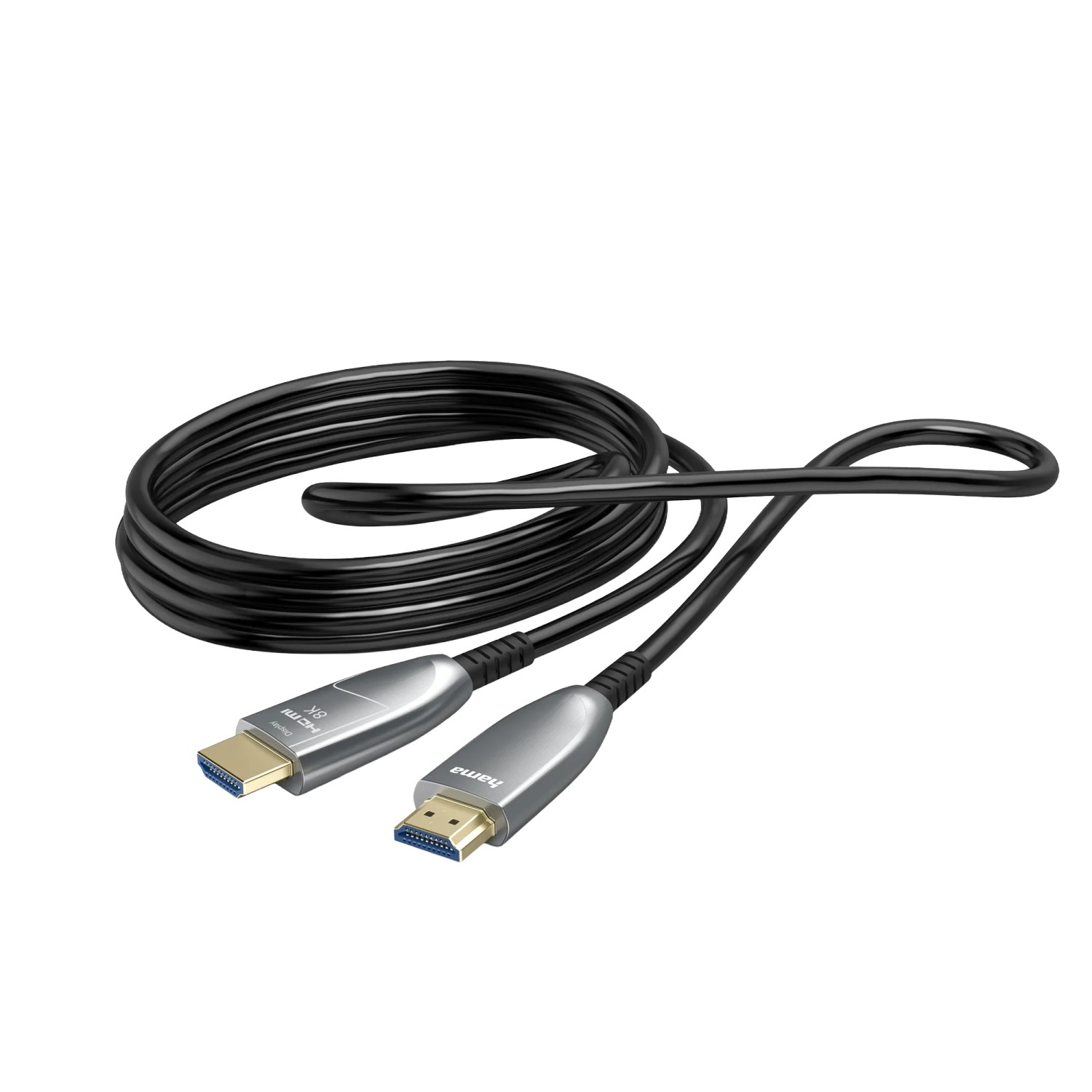 Hama HDMI-Kabel Ultra High Speed Glasfaser AOC 8K Aluminium 15 m