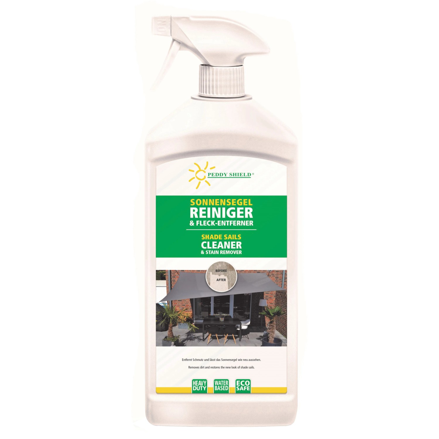 Peddy Shield Sonnensegel Reiniger Ergiebig 12 m²