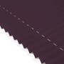 Violettes Plissee 95x210 cm, blickdicht, zur einfachen Klemmfix-Montage ohne Bohren.