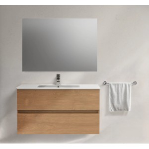 Ideal Standard Badmöbel-Set: Unterschrank mit Waschtisch, 61 cm, Eiche-Dekor.