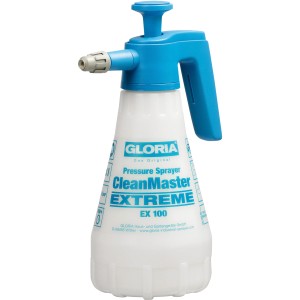 Gloria CleanMaster Extreme EX 100 Drucksprühgerät, ölfest, für Lösemittel, 1 Liter.