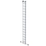 PROREGAL Sprossen-Schiebeleiter, 2-teilig, mit Traverse, 2x16 Sprossen, aus Aluminium.