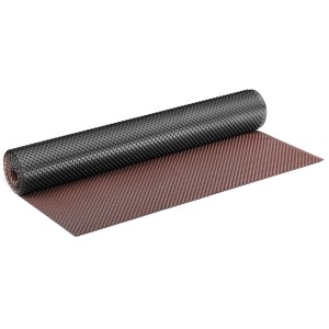 Rolle Noppenbahn, 1x20 m, für Drainage und Grundmauerschutz, schwarz/braun.