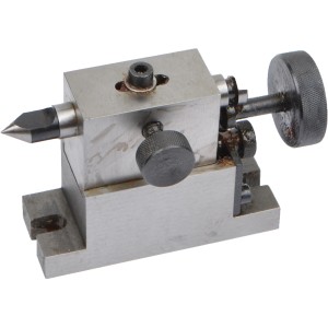 Rotwerk Gegenspitze für Teilapparat T100, Zubehör zum Abstützen langer Werkstücke beim Fräsen.