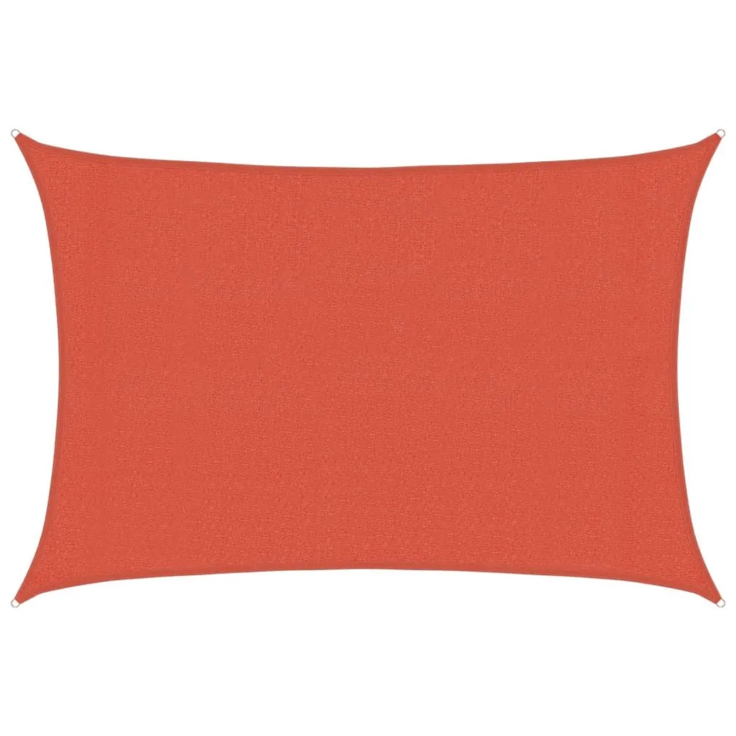 vidaXL Sonnensegel 160 g/m² Terrakottarot 3x4,5 m HDPE 311348 günstig online kaufen