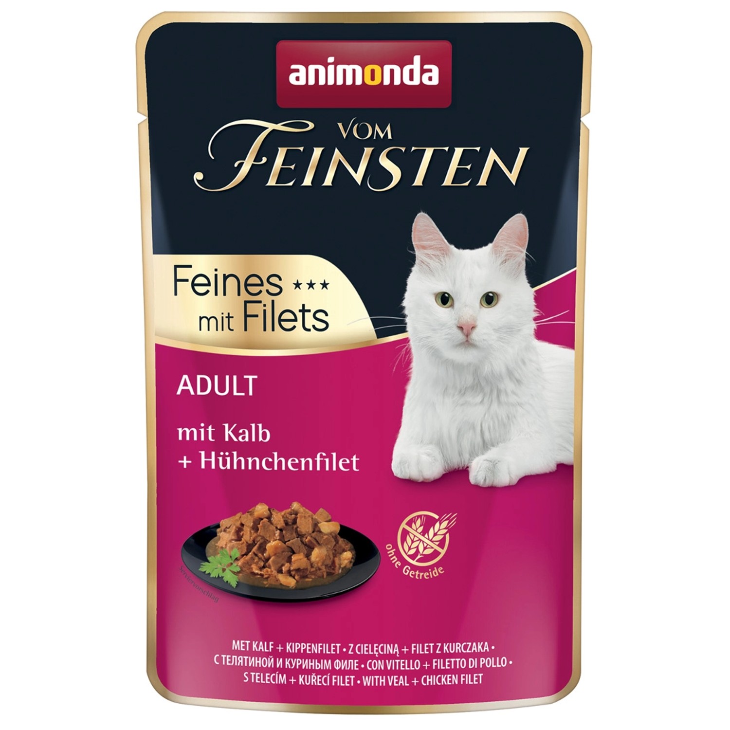 Animonda vom Feinsten Kalb und Hühnchenfilet 85 g