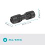 Gardena Verbinder 13mm (1/2 Zoll) 3er-Set zur Erweiterung von Micro-Drip-Systemen.