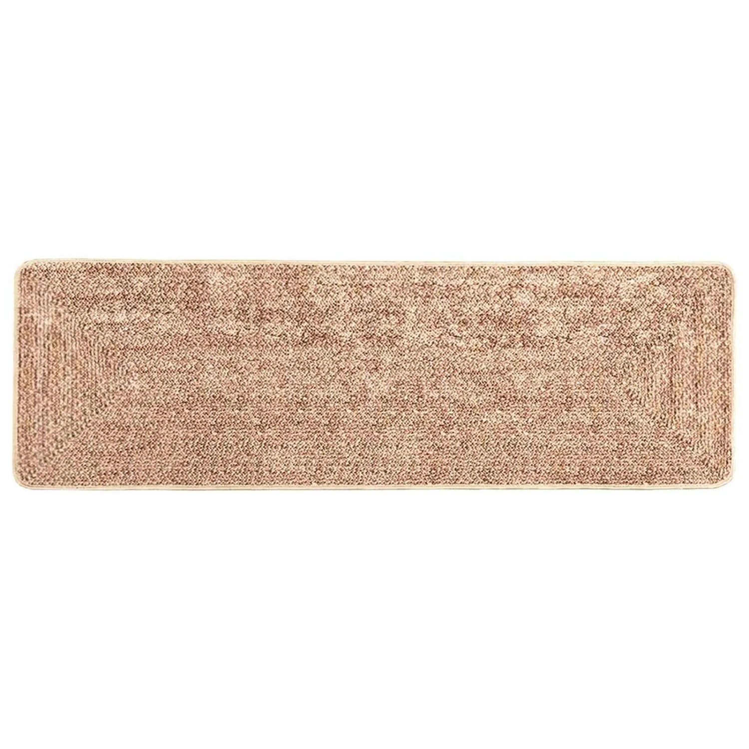 vidaXL Teppichläufer MARSA Gelb 80 x 250 cm Polyester und PVC 42023216