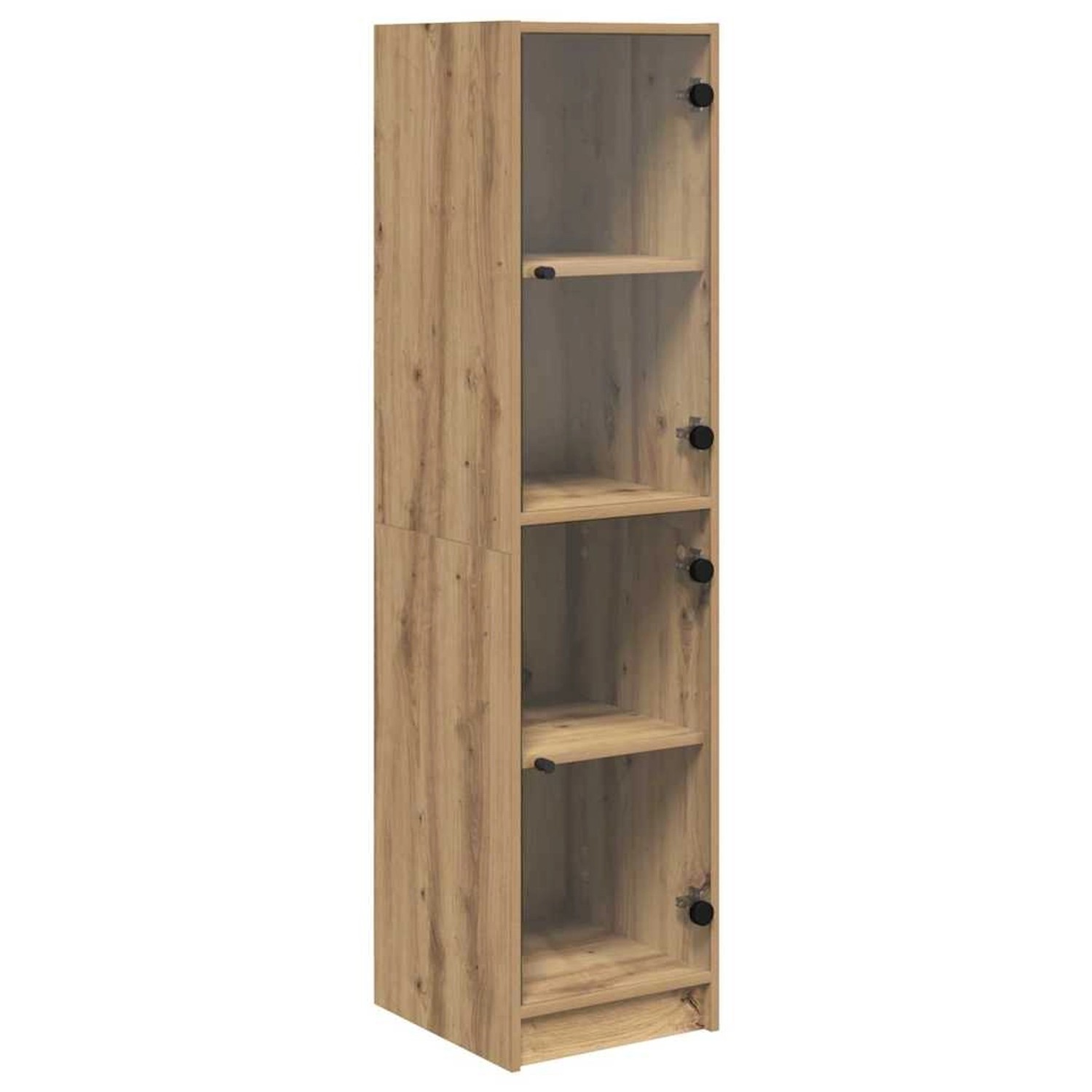 vidaXL Highboard Artisan-Eiche 35 x 37 x 142 cm Holzwerkstoff 882902 günstig online kaufen