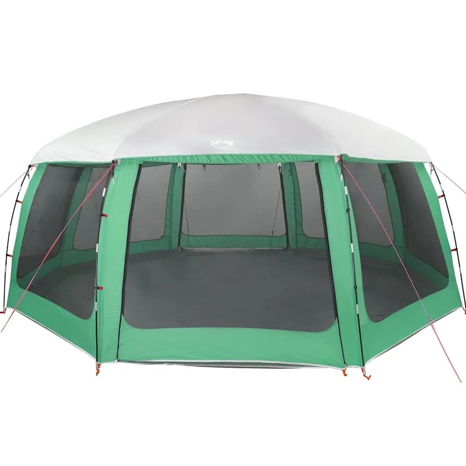 vidaXL Poolzelt mit Abnehmbarem Überzelt Netzwänden Meergrün 690x690cm 4100641_5