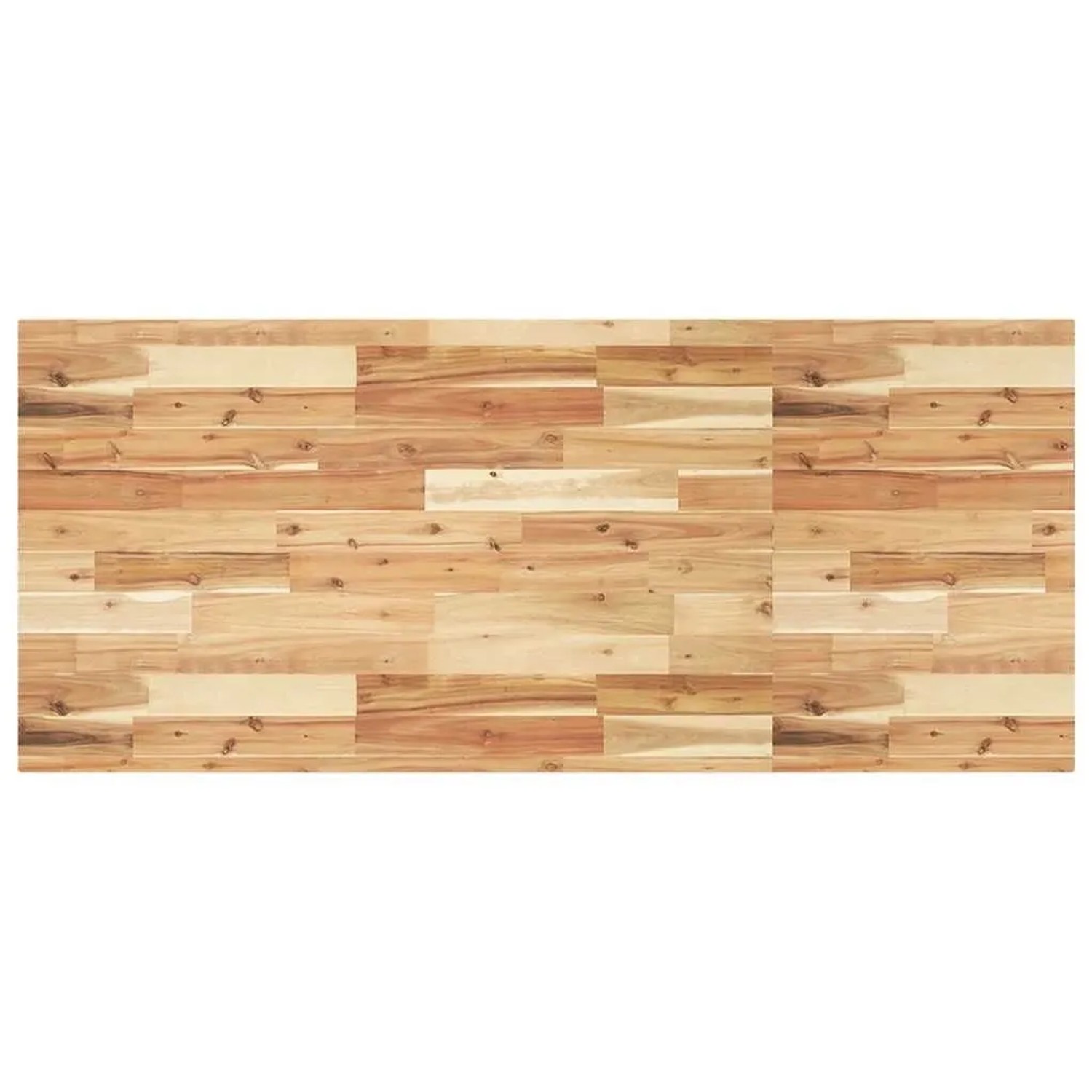 vidaXL Tischplatte Rechteckig 140x60x4 cm Massivholz Akazie 4008861