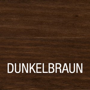 Holzbeize Dunkelbraun von Bondex für den Innenbereich, Farbansicht.