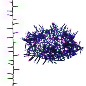 vidaXL LED-Lichterkette mit 1000 LEDs Pastell Mehrfarbig 25 m PVC 343263