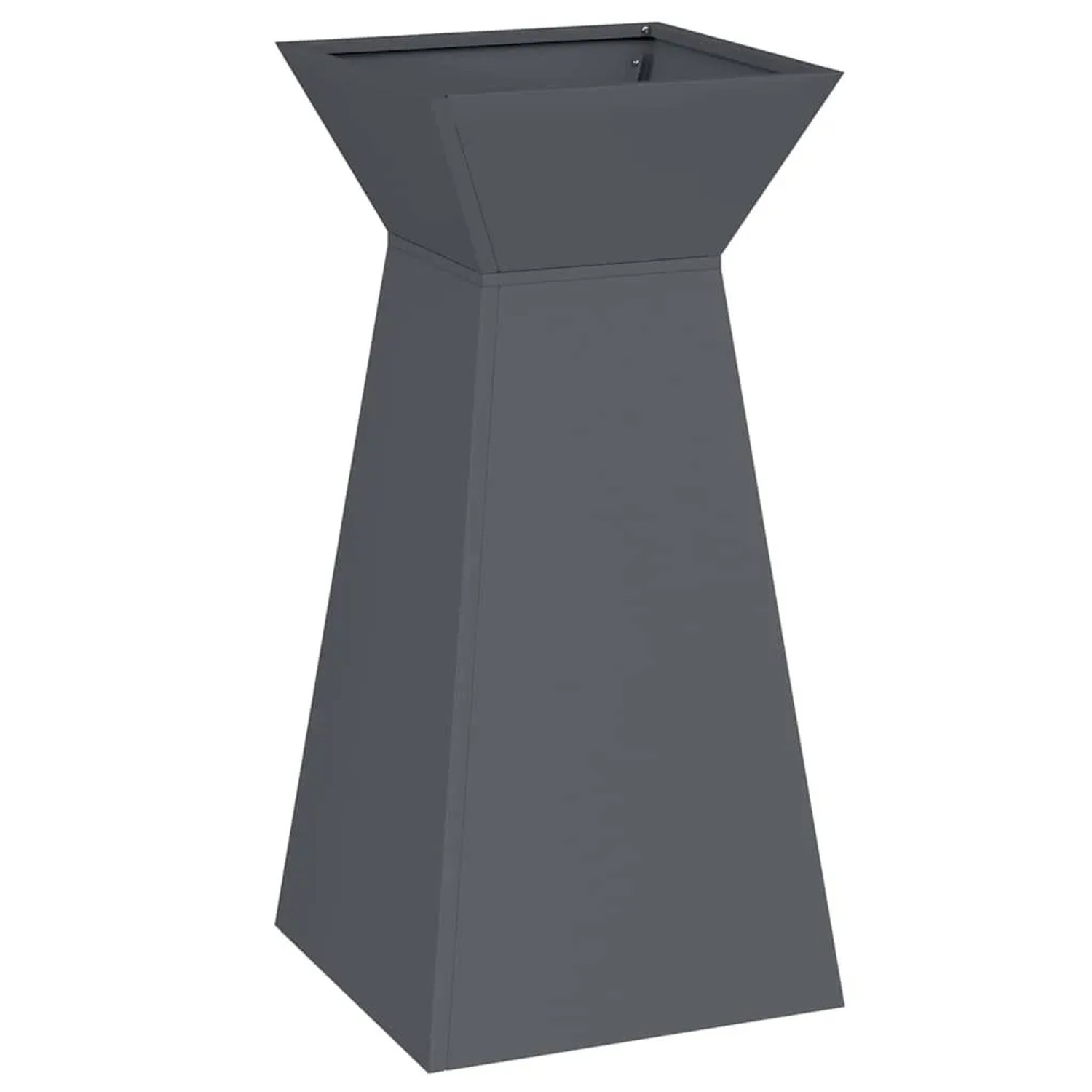vidaXL Säulen Pflanzer Anthrazit 35 x 35 x 73 cm 873842