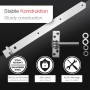 SOTECH Gartentorscharnier Verstellbar M16 495 Bis 550 mm Stahl Verzinkt_3