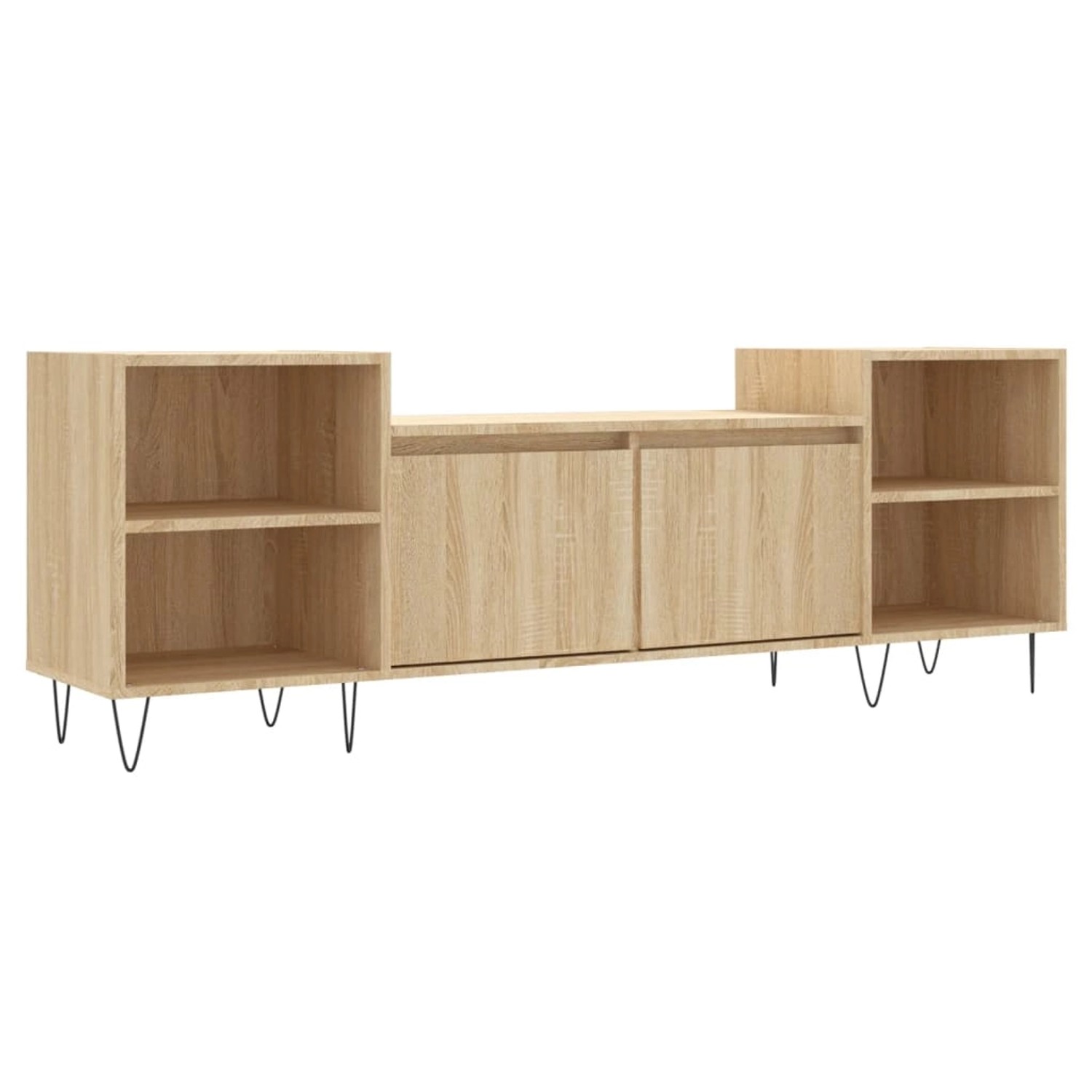 VidaXL TV-Schrank Sonoma-Eiche 160x35x55 cm Holzwerkstoff  Modell 3 günstig online kaufen