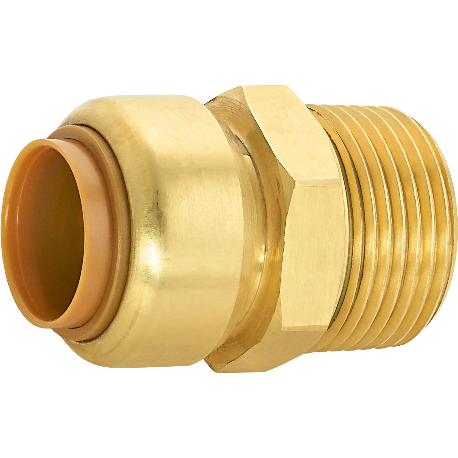 Steck-Nippel Ø 18 mm x 26,4 mm (R 3/4) Messing