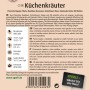 Sperli Küchenkräuter Kombination: Petersilie, Basilikum, Schnittlauch, Rauke und Dill für den Kräutergarten.