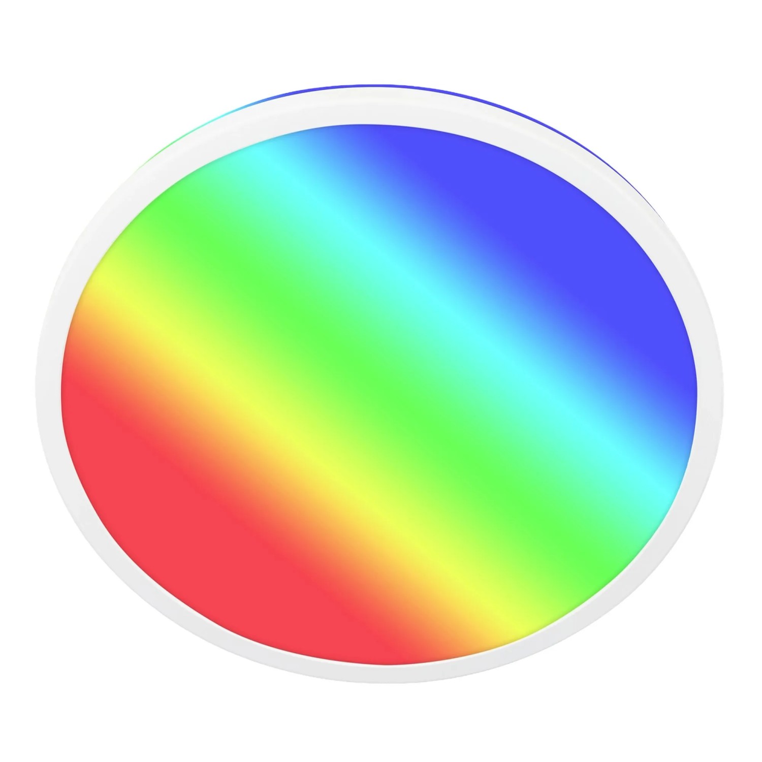 Briloner LED-Deckenleuchte Kada RGB+W Fernbedienung Ø 42,2 cm x 2,8 cm Weiß günstig online kaufen