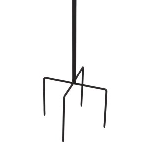 Lex XXL Metall Doppel Windrad Windspiel Gartendeko Balkon Terrasse 210x61cm Bunt