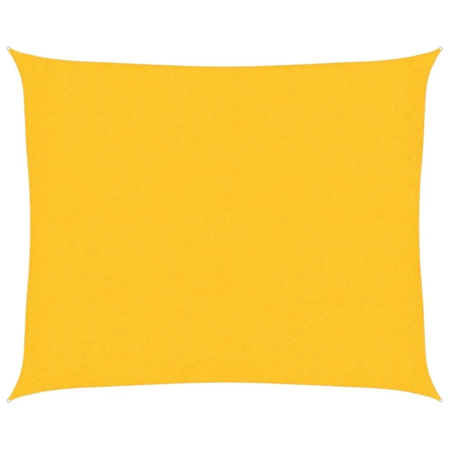 Furnicato Sonnensegel 160 G m² Gelb 25x3 M Hdpe