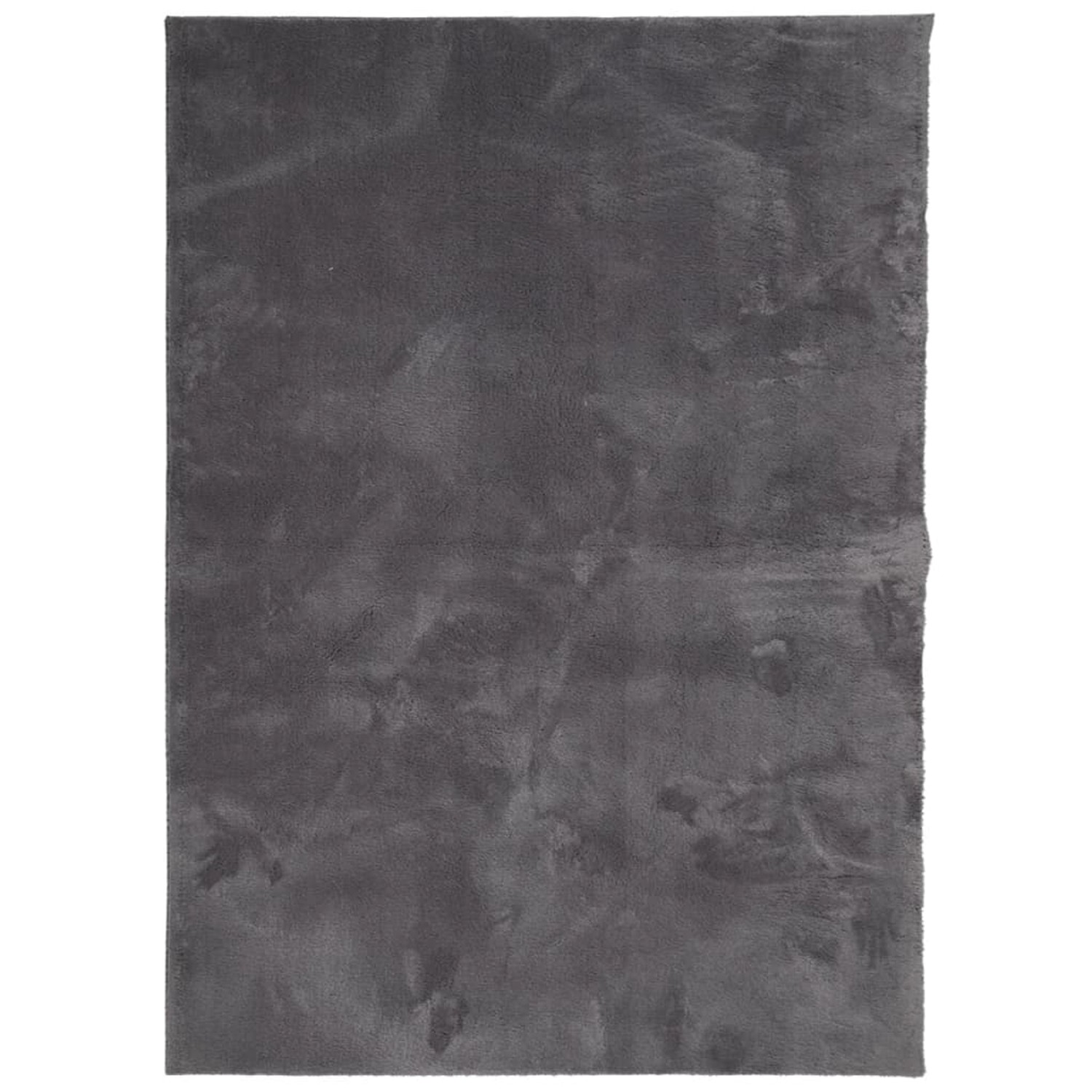 vidaXL Teppich Huarte Kurzflor Weich Und Waschbar Anthrazit 240x340 Cm 1931 günstig online kaufen