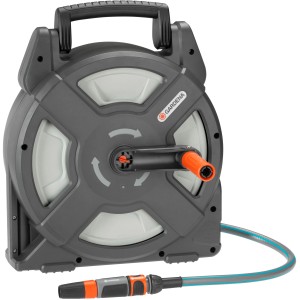 Gardena city gardening Terrassen-Schlauchbox 10 m mit Schlauch und Spritze.