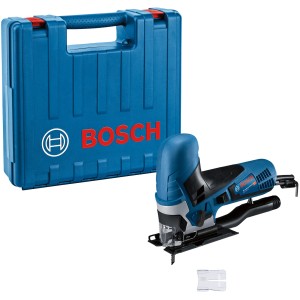Bosch Professional Stichsäge GST 90 E im Handwerkerkoffer, blau.